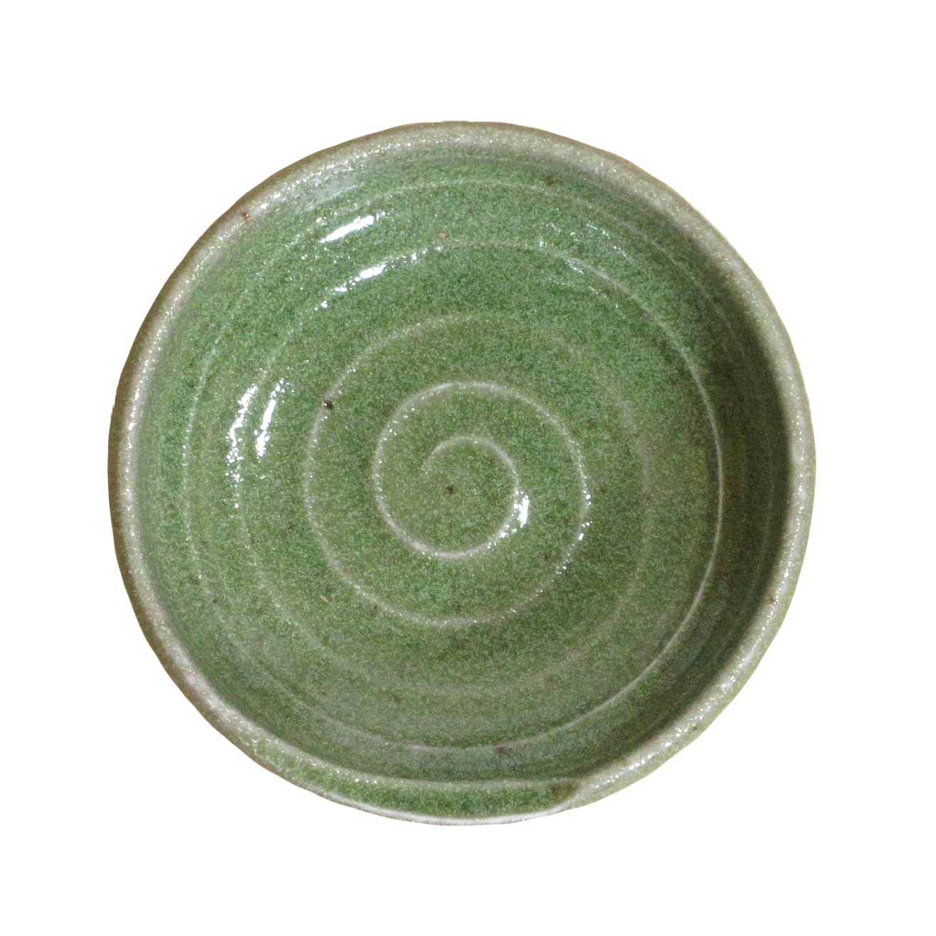 Amazon | 小皿 織部うず箸置き8cm小皿 豆皿 業務用 美濃焼 24a333-36